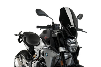 Szyba Touring Nowej Generacji Puig (Bez Oryginalnego Wspornika Bmw) Do Bmw F900r 20-21 Czarna