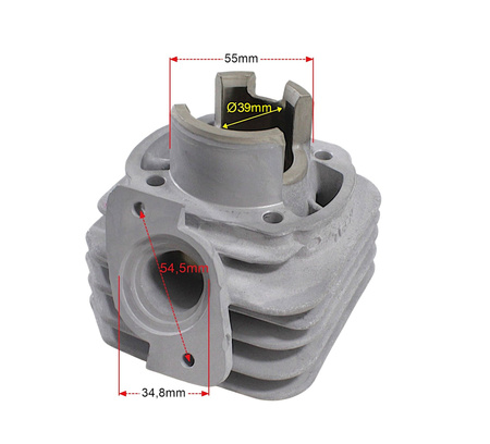 Cylinder Nicasilowy Airsal Kymco Cx Dj Scout Zx 39mm 2t