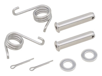 ZESTAW MONTAŻOWY PODNÓŻKÓW (SWORZNIE, SPRĘŻYNY, PODKŁADKI I ZABEZPIECZENIA) YAMAHA YZ 250 / 450 F (YZF250) '24, YZ 450 F (YZF450) '23-'24