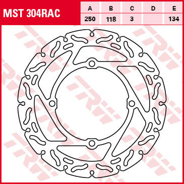 Tarcza hamulcowa przód suzuki rmz 250 07-09, rmz 450 05-, (promocja)