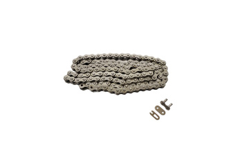 520h-118 łańcuch  (118 ogniw) bez o-ringów (do 250ccm 20km) kolor czarny (520/118)