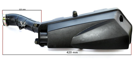 Filtr powietrza obudowa skuter 4T 139QMB koło 12