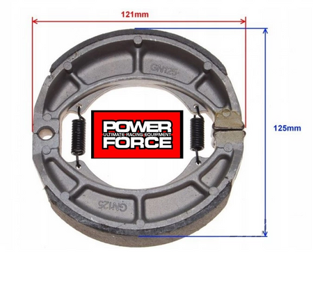 Szczeki Hamulcowe Suzuki Gn 125 125/121 mm