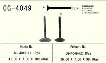 ZAWÓR SSĄCY KAWASAKI KVF 360 '03-'13 (1 NA POJAZD) (OEM: 12004-1155) (1SZT.) (MADE IN JAPAN)
