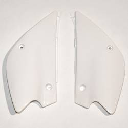 Boczki tylne kawasaki kx 80 '98-'00, kx 85 '01-'13 kolor biały