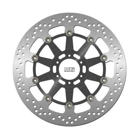 Tarcza hamulcowa przód aprilia rsv4/tuono '15-20 (330x64x5mm) (6x8,5mm) pływająca (środaluminiowy)