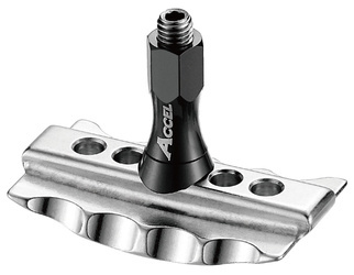 Trzymak opony 1,85 aluminiowy z nakrętką alu (wzmacniany)