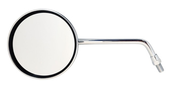 LUSTERKO TRIUMPH (CLASSIC) CHROMOWANE PRAWE / LEWE (GWINT 10MM) (HOMOLOGACJA)