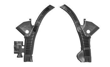 OSŁONY RAMY (KOMPLET) BI-MATERIAL SUPER GRIP STAFUTURE VARG SMX1 '23-'25 KOLOR CZARNY