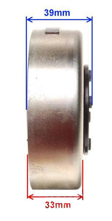 Stator iskrownik 4 cewki + koło magnesowe