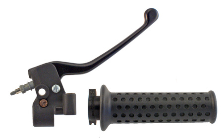 Manetka Gaz/Dźwignia Prawa Gilera Typhoon 50 Energy. Rms 18 408 0100