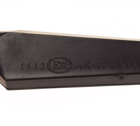 Kierunkowskaz led para czarny z białym kloszem