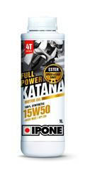 Ipone full power katana 15w50 olej silnikowy 100% syntetyk 1l (ester, ma2) (akc) (15)