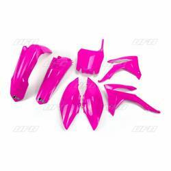 Komplet plastików honda crf 450 '13-'16, crf 250r '14-'17 kolor różowy fluo (ho116p)
