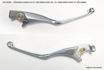 Dźwignia hamulca yamaha xv 1900 midn.star '06-10, xv 1900a midn.star '07 (mc-08966)