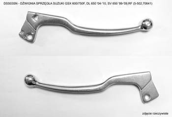 Dźwignia sprzęgła suzuki gsx 600/750f, dl 650 '04-'10, sv 650 '99-'09,rf (5-502,70641) = 5-242