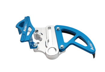 Osłona zacisku i tarczy hamulcowej tył, ktm sx/sxf/exc/excf '13-'17, husqvarna tc/fc '15-'17 (ośka 25 mm), kolor niebieski