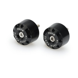 Ciężarki / końcówki kierownicy krótkie puig do aprilia rs 660 21-22 czarne