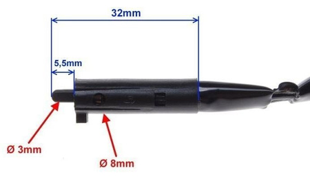 Czujnik światła stop do skutera 2T 4T z kablem