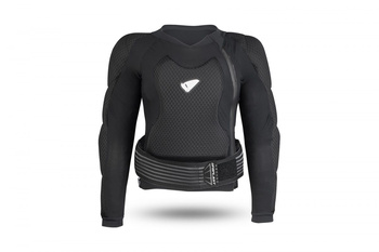 OSŁONA KLATKI PIERSIOWEJ NA SIATCE MOTOCROSS REBORN MV1 DZIECIĘCA / JUNIOR / KID KOLOR CZARNY ROZMIAR XXL (CE LEVEL 2) - KOLEKCJA 2024