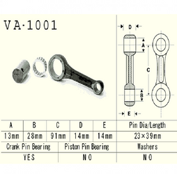 Vesrah - Korbowód Honda Atc 70