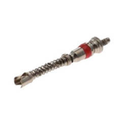 Zawór wentyl dętki Długi czerwony