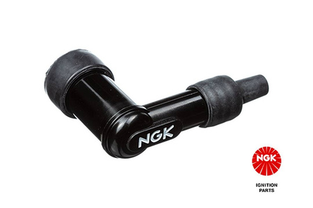 Fajka świecy zapłonowej Ngk fajka na świece (nr 8358) kątowa (90) kolor czarny – NGK