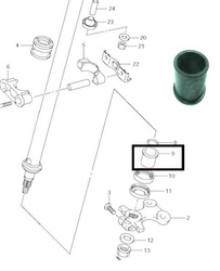 Tulejka kolumny kierowniczej suzuki ltr 450, lta 450/500/700/750