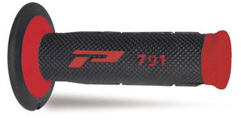 Manetki pg791 off road (22+25mm, dł.115mm) kolor czerwony/czarny (dwuskładnikowe) (pg791rd/bk) (791-149)