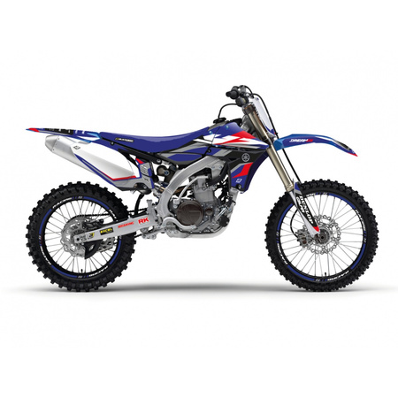 KOMPLET NAKLEJEK (OKLEIN) YAMAHA YZ 450F '10-'13 DREAM 5 KOLOR NIEBIESKI CZARNY