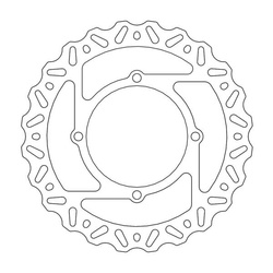 Tarcza hamulcowa przód kawasaki kx 125/250 '06-14, kxf 250/450 '06-14 wave