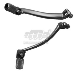 Dźwignia zmiany biegów yamaha yzf 250/400/426/450 '98-'05, wr250/400/426/450f '98-'06 (aluminiowa) kolor srebrny, końcówka stalowa