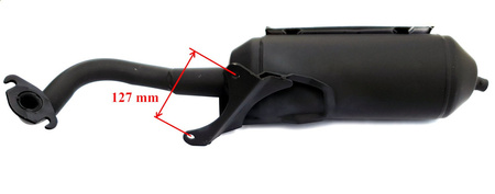 TŁUMIK DO SKUTERA PEUGEOT SPEEDFUGHT 3 NEWVIVACITY