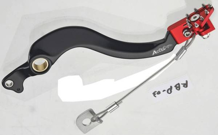 Dźwignia hamulca nożnego honda crf 450r '02-'18, crf 250r 04-18 kolor czerwony