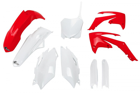 Komplet Plastików Honda CRF 250r '11-'13, CRF 450R '11-'12 Kolor Oem (Czerwony/Biały)