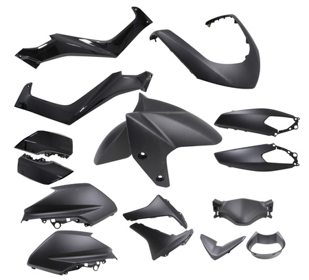 Komplet Osłon Plastikowych Power Force Yamaha N-Max 125 15-20 Czarny