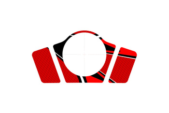 Radikal Osłona Półki Kierownicy Puig Do Kawasaki Z/ Ninja 1000sx 17-20 Czerwona