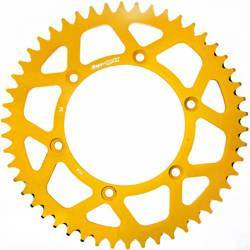 Zębatka tylna aluminiowa 7075-t6 (ergal) 808 50 suzuki rm/rmz (jtr808.50) kolor złoty