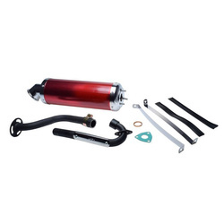 Tłumik Bashan Hassan 200/250 cc czerwony kpl