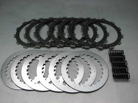 Psychic tarcze, przekładki i sprężyny sprzęgłowe (komplet) ktm sx 125 98-14, exc 125 98-05 (ebs5611) (ebs024)