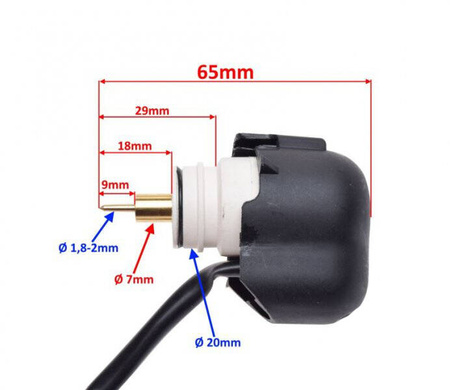 Elektrozawór ssania do Piaggio Zip 50 4T