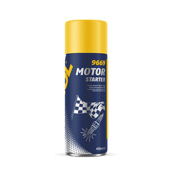 Mannol moto starter (samostart - ułatwia rozruch silnika) spray 450ml (9669) (12)