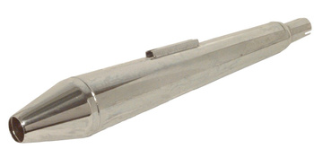 KOŃCÓWKA WYDECHU / TŁUMIK CHROMOWANY TRIUMPH / NORTON COMMANDO ROADSTER '70-'74, FASTBACK '71-'72 (OEM: 06178) 1,3/8"