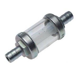 Filtr paliwa metal mały na wąż 8mm