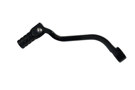 NOWY TOWAR 25/10 DŹWIGNIA ZMIANY BIEGÓW KTM 4T SXF/EXCF 250/450/520/525/530, EXCF 350 '12-'16 ALUMINIOWA KOLOR CZARNY, KOŃCÓWKA CZARNA (LCA4301)