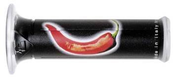 Manetki 01684-pe papryka (120 mm/22 mm) bez otworu kolor czarny/czerwony