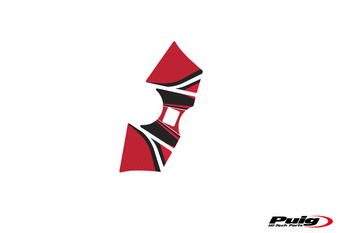 Radikal osłona półki kierownicy puig do honda vfr1200f 10-16 czerwony