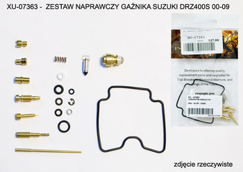 Zestaw naprawczy gaźnika suzuki drz400s 00-09 (26-1107) (na 1 gaźnik)