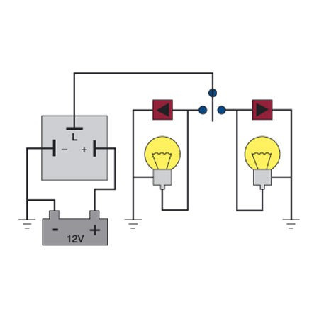 Przerywacz kierunkowskazów 12v 3 piny 8-23 w x 2