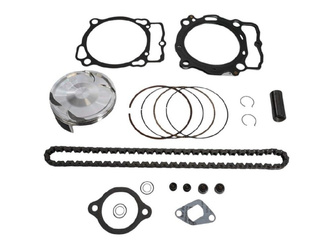 ZESTAW NAPRAWCZY GÓRY SILNIKA KTM EXC 500 '20-'23, HUSQVARNA FE 501 '20-'23 (STD. + 0.02MM = 94.97MM) (11.8:1) (TŁOK, USZCZELKI TOP-END, ŁAŃCUSZEK ROZRZĄDU)